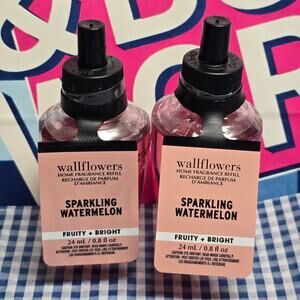 BBW Sparkling Watermelon Fruity + Bright Wallflower Fragrance Refill Set